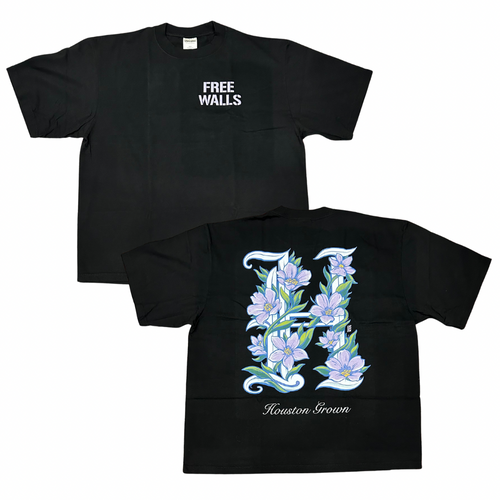 Capdavjon x FW Tee - Black/Purple