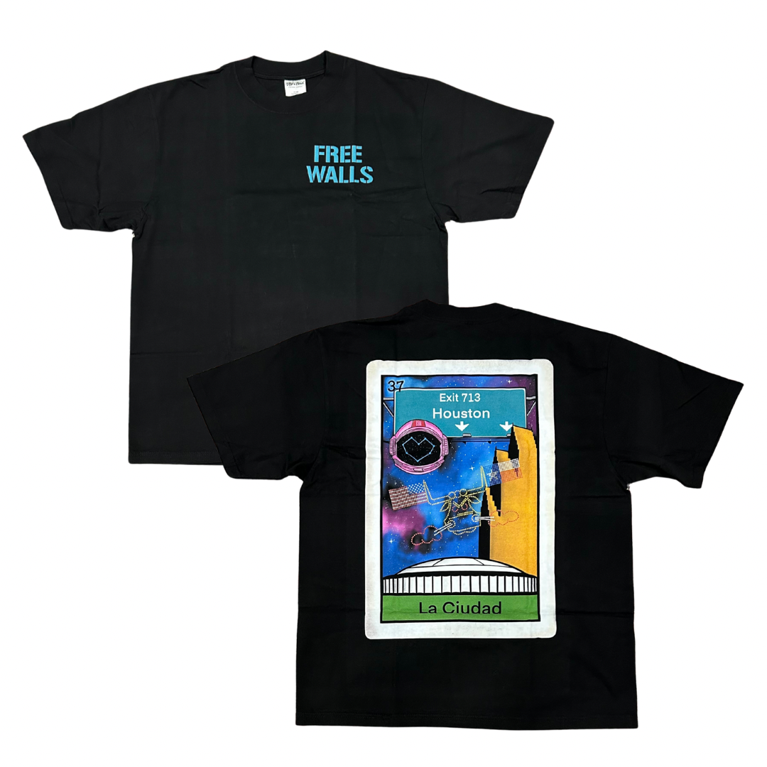 DONKEEMOM x FW Tee - Black/Teal